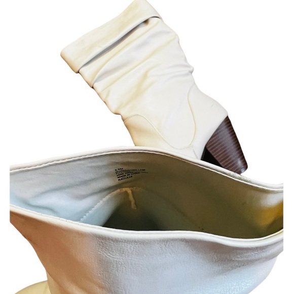 ESPRIT oliana beige boots pu upper 6.5 M - Picture 2 of 5